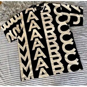 Marc Jacobs Large monogram oversized tee - one size
